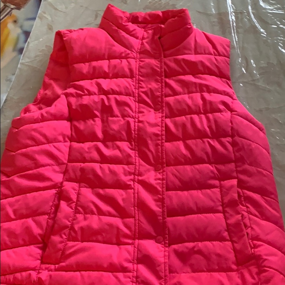 Pink vest